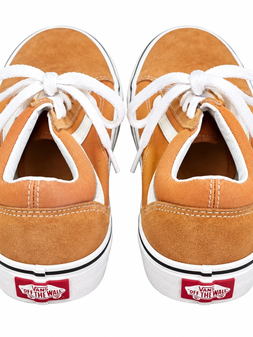 Vans Old Skool Tan Brown Suede Canvas Sneakers Women 8 Men 6.5
